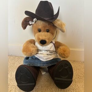 Build-a-Bear Cowgirl Dog